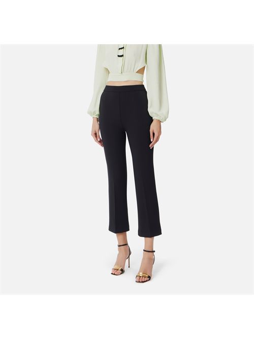 pants woman black ELISABETTA FRANCHI | PA08951E2/110